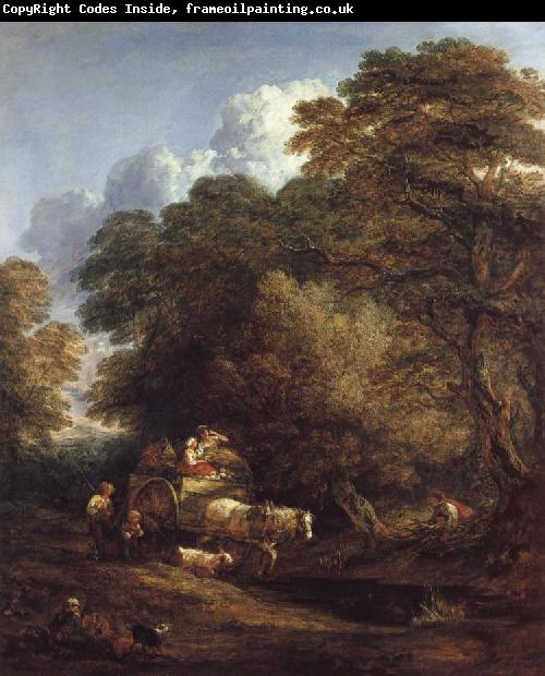 Thomas Gainsborough The Maket Cart